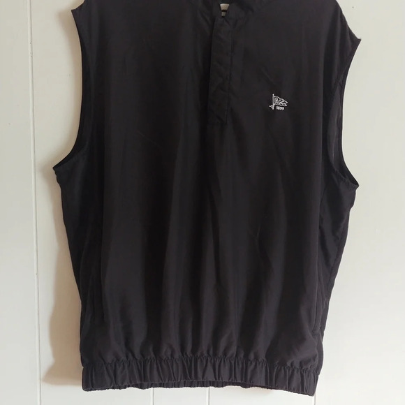 FootJoy FJ Sleeveless Athletic Golf Vest Black Men’s Size Medium - Picture 1 of 10